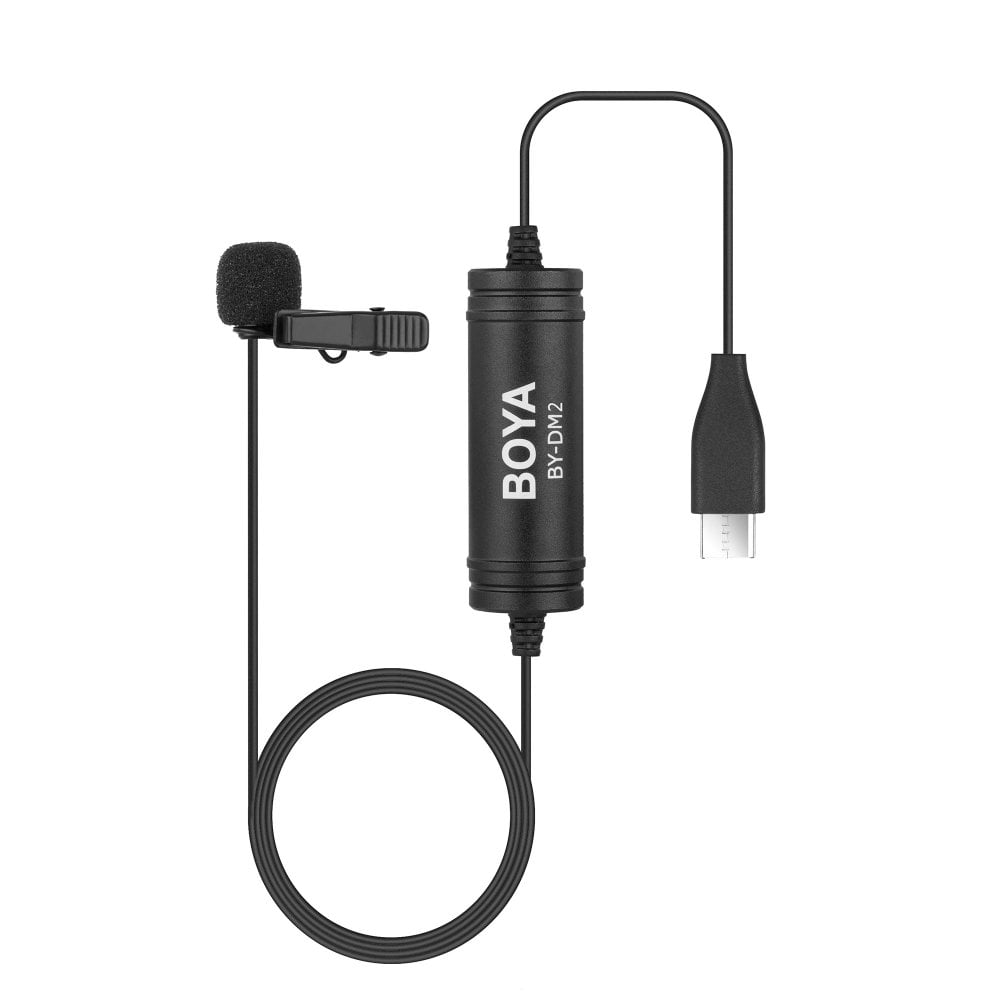 ميكروفون BOYA BY-DM2 الرقمي للأجهزة التي تعمل بنظام Android
