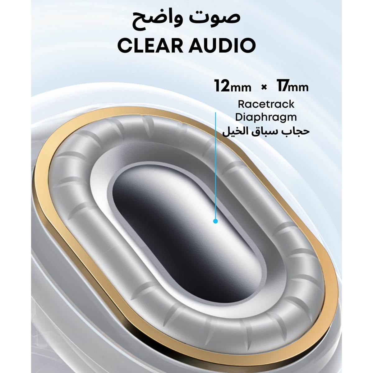 سماعات أذن أنكر ساوندكور مرنة ومريحة قابلة للتثبيت | C40i  