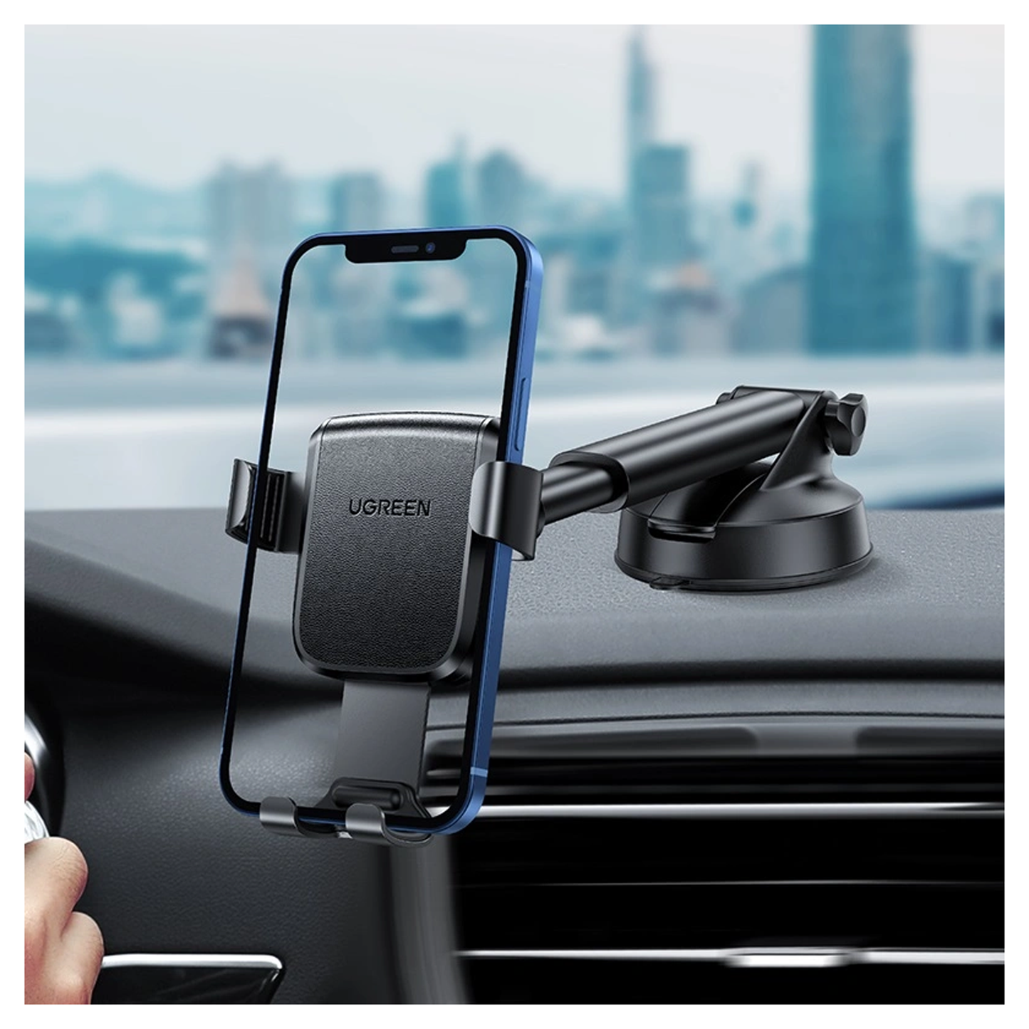 UGREEN Gravity Phone Holder with Suction Cup /LP200- 60990B