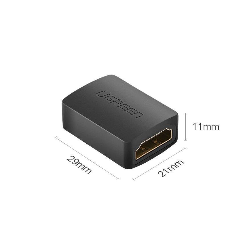 UGREEN HDMI Female to Female Adapter (Black) / 20107