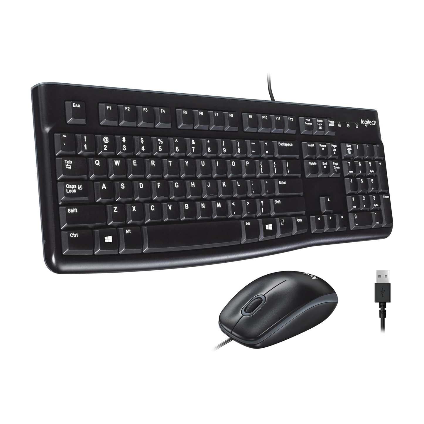 Logitech MK120 Wired Keyboard and Mouse Combo