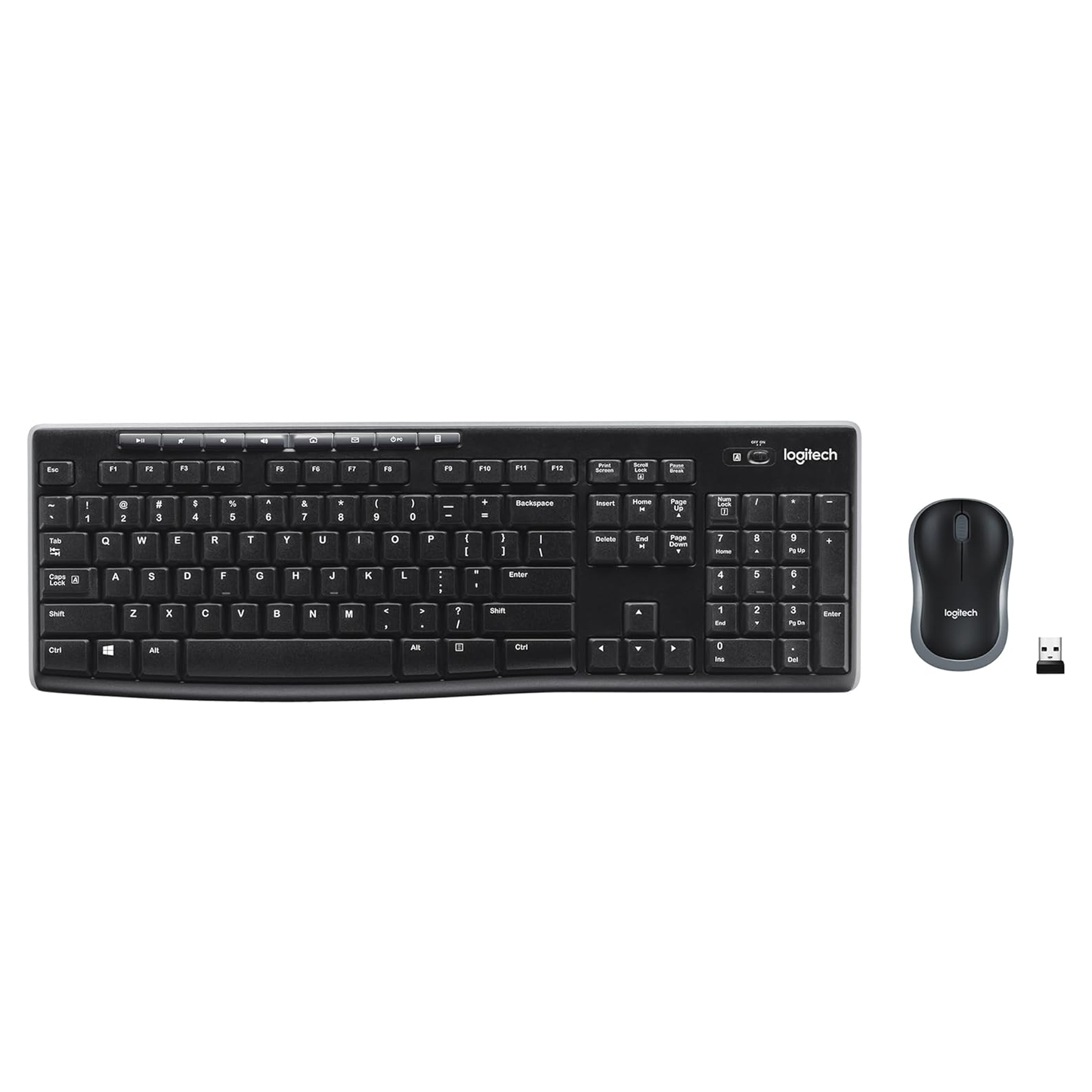 Logitech MK270 Wireless Keyboard and Mouse Combo