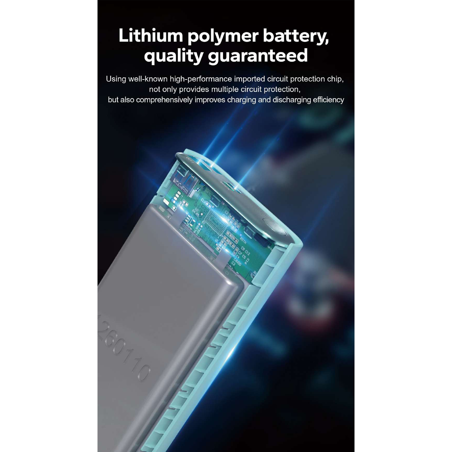 باور بانك بسعة 20000 مللي أمبير | شحن سريع | مارسريفا.من.لينكوم | MR.PB20