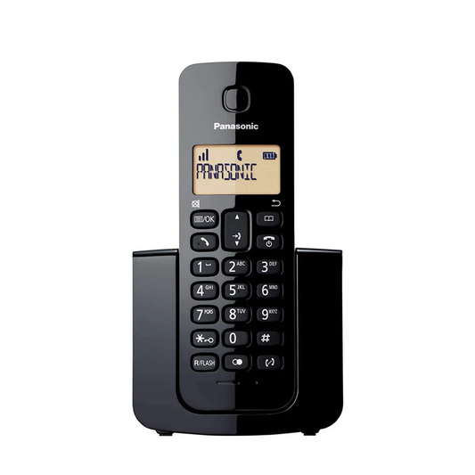 Panasonic KX-TGB110 - Cordless Telephone - Black