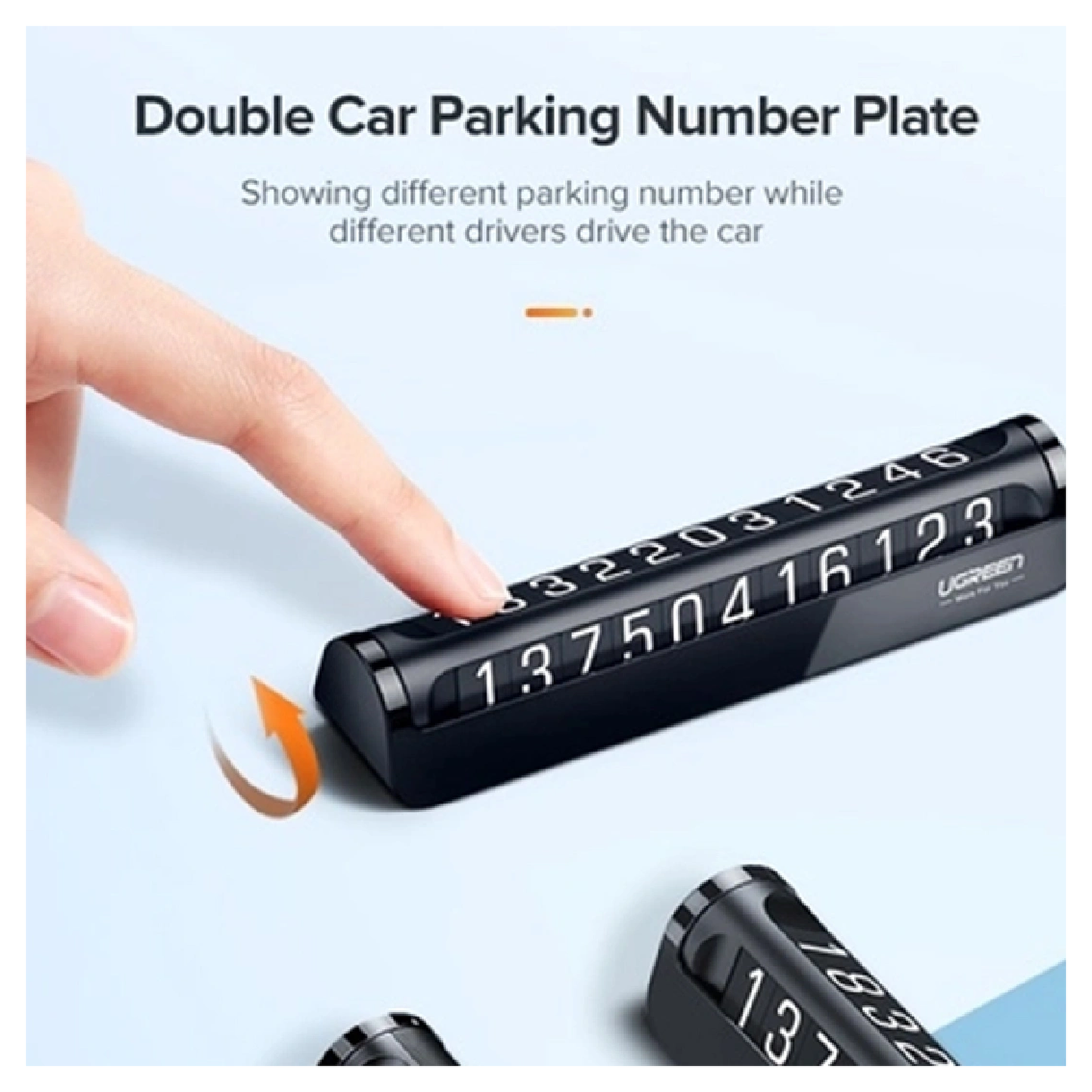 UGREEN Double Number Plate Temporary Parking Card / 60326