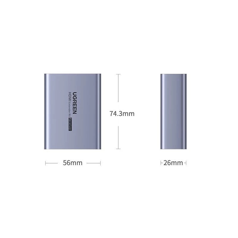 UGREEN HDMI Extender Over LAN Cable 1080p 70M EU /20519EU