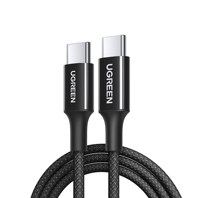 UGREEN USB-C to USB-C PD Fast Charging Braided Cable 5A Max /Multicolor/ L502