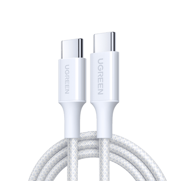 UGREEN USB-C to USB-C PD Fast Charging Braided Cable 5A Max /Multicolor/ L502