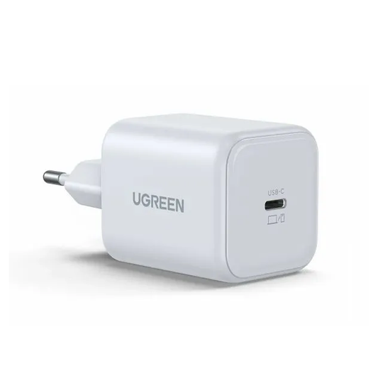 UGREEN 45W USB-C GaN Fast Charger EU White / X524 - 65053
