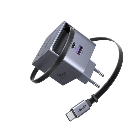 UGREEN 45W GaN USB-C Charger - 3-Port Fast Charging Adapter / X614-65822
